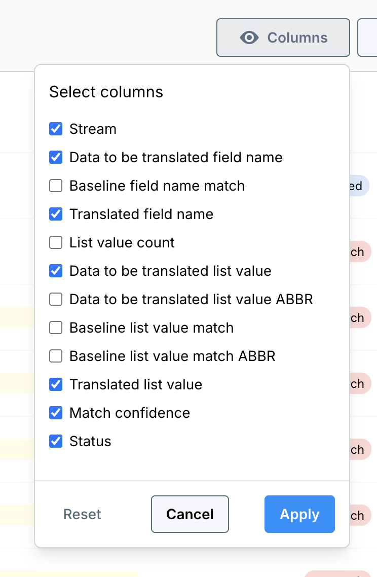Taxonomy Translation – Claravine Support